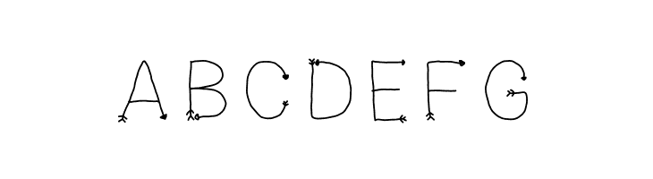 Arrowesque  Free Fonts Download