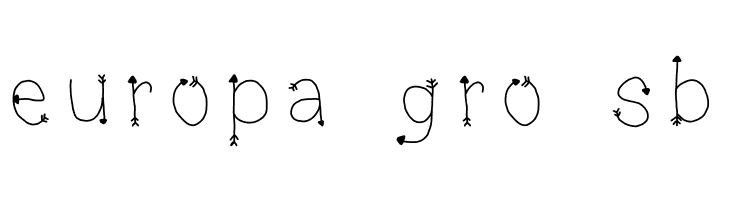 Arrowesque  Free Fonts Download