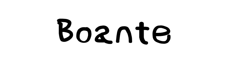 NumbBunny Black  Free Fonts Download