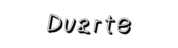 NumbBunny Shadow Italic  Free Fonts Download