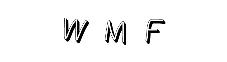 NumbBunny Shadow Italic  Free Fonts Download