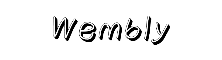 NumbBunny Shadow Italic  Free Fonts Download