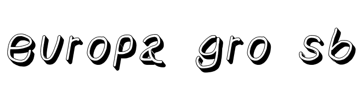NumbBunny Shadow Italic  Free Fonts Download