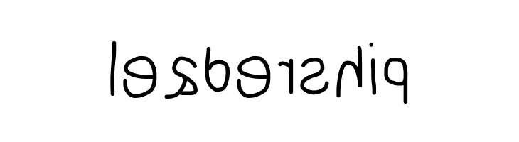 NumbBunny Reversed  Free Fonts Download