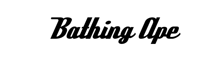 Bathing%2BApe Deftone Stylus Font
