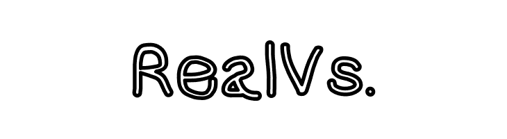 NumbBunny Bold Outline  Free Fonts Download