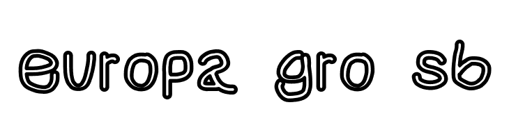 NumbBunny Bold Outline  Free Fonts Download