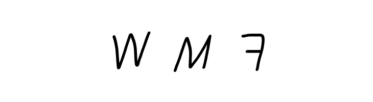 NumbBunny Reversed Italic  Free Fonts Download