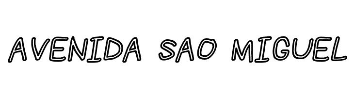 NumbBunny Bold Outline Italic  Free Fonts Download