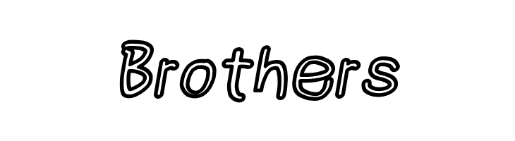 NumbBunny Bold Outline Italic  Free Fonts Download