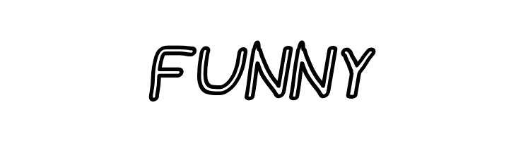 NumbBunny Bold Outline Italic  Free Fonts Download