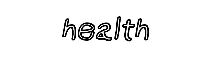 NumbBunny Bold Outline Italic  Free Fonts Download