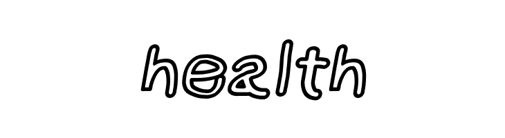 NumbBunny Black Outline Italic  Free Fonts Download