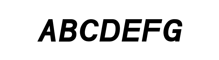 POE Sans New Bold Italic  Free Fonts Download