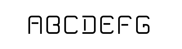 Isolinear Regular  Free Fonts Download