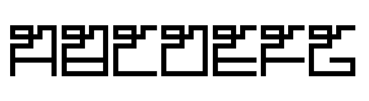 Maze  Free Fonts Download