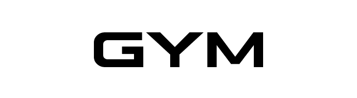 GYM Plateia Bold Font