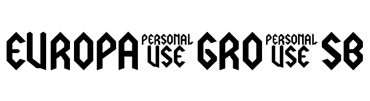 LJ Power Metal PERSONAL USE  Free Fonts Download