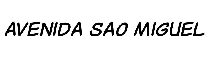 Canted Comic Bold  Free Fonts Download