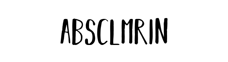 absclmrin BEARHUGSBYRATTICSASSIN-Regular Font