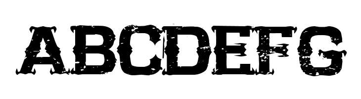 CF Farwest Regular  Free Fonts Download