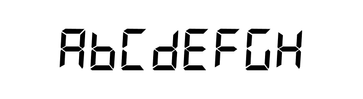 Segment7  Free Fonts Download