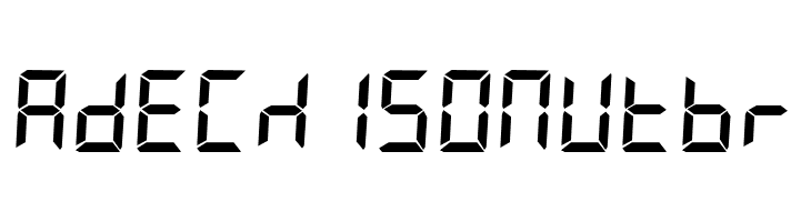 Segment7  Free Fonts Download