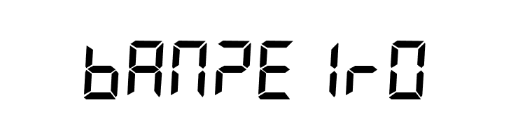 Segment7  Free Fonts Download