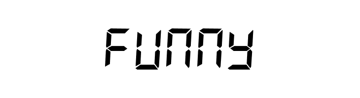 Segment7  Free Fonts Download