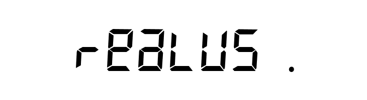 Segment7  Free Fonts Download