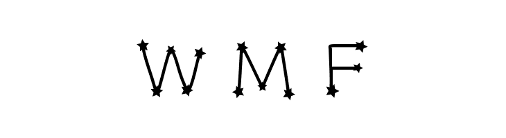 MidnightConstellations  Free Fonts Download