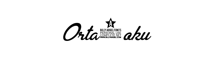 Orta0oku Brasileirinha Personal Use Regular Font