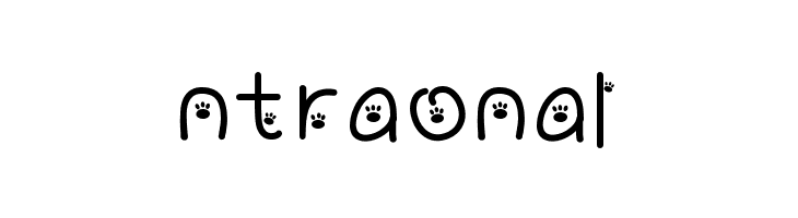 awpaws  Free Fonts Download