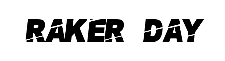 RAKER%2BDAY PaybAck Font