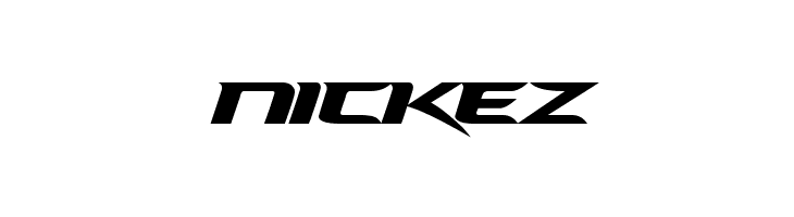 NICKEZ NHL Ducks Font