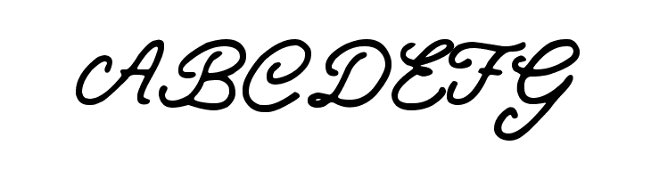 Bold Curse  Free Fonts Download