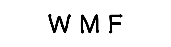 GelDoticaPlainLowerCaseThick  Free Fonts Download