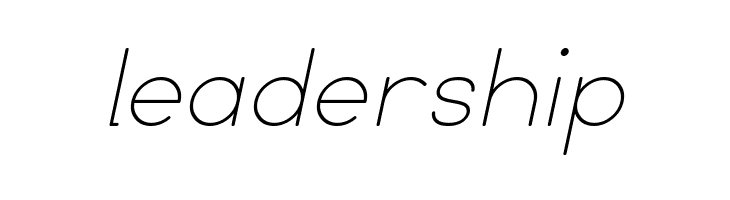 Leal Thin Italic  Free Fonts Download