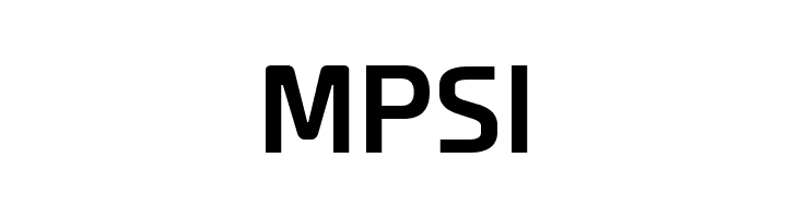 MPSI Esphimere Bold Font