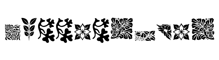 Rough Flowers Regular  Free Fonts Download