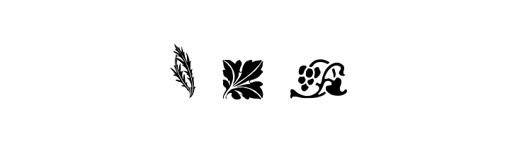 Rough Flowers Regular  Free Fonts Download