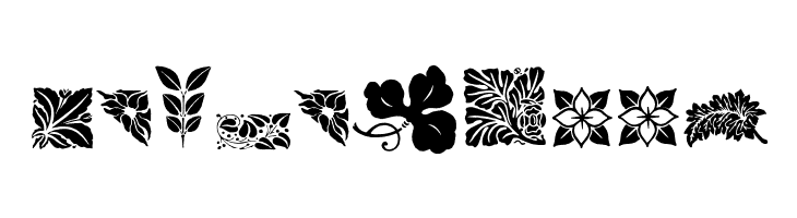 Rough Flowers Regular  Free Fonts Download