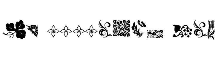 Rough Flowers Regular  Free Fonts Download