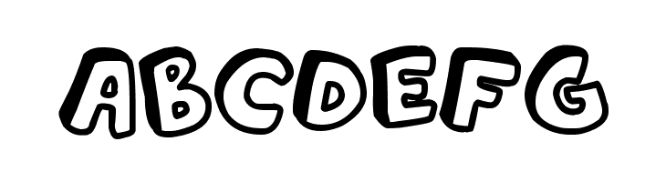 Alphabet Souplings  Free Fonts Download