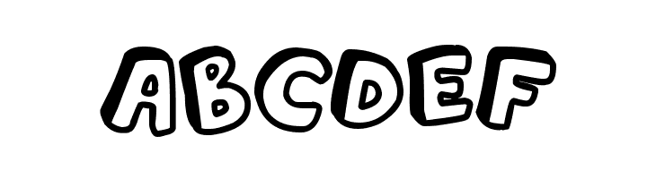 Alphabet Souplings  Free Fonts Download