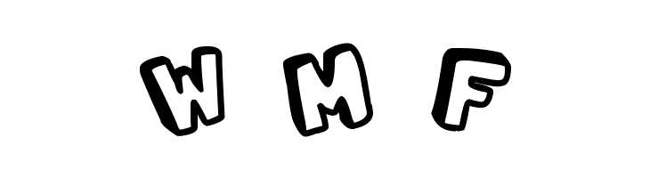 Alphabet Souplings  Free Fonts Download