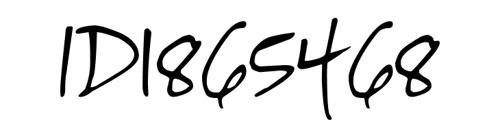 DJB In Such  a Rush  Free Fonts Download