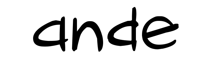 Cartoon Inkstrokes  Free Fonts Download