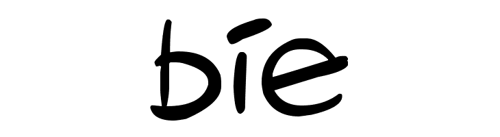 Cartoon Inkstrokes  Free Fonts Download