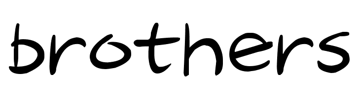 Cartoon Inkstrokes  Free Fonts Download